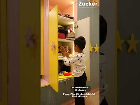 Kids friendly bedroom layout