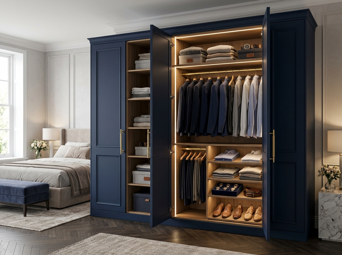 The Heritage Luxe 180 Hinged Wardrobe